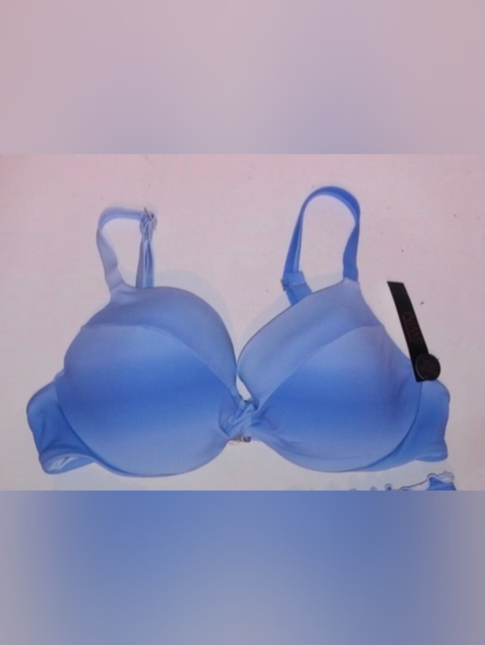 Victorias Secret Blue Ombre Bikini Top 36c